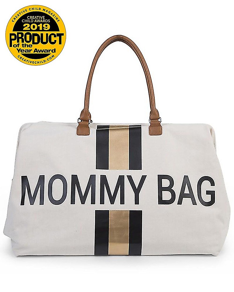 black and gold diaper bag